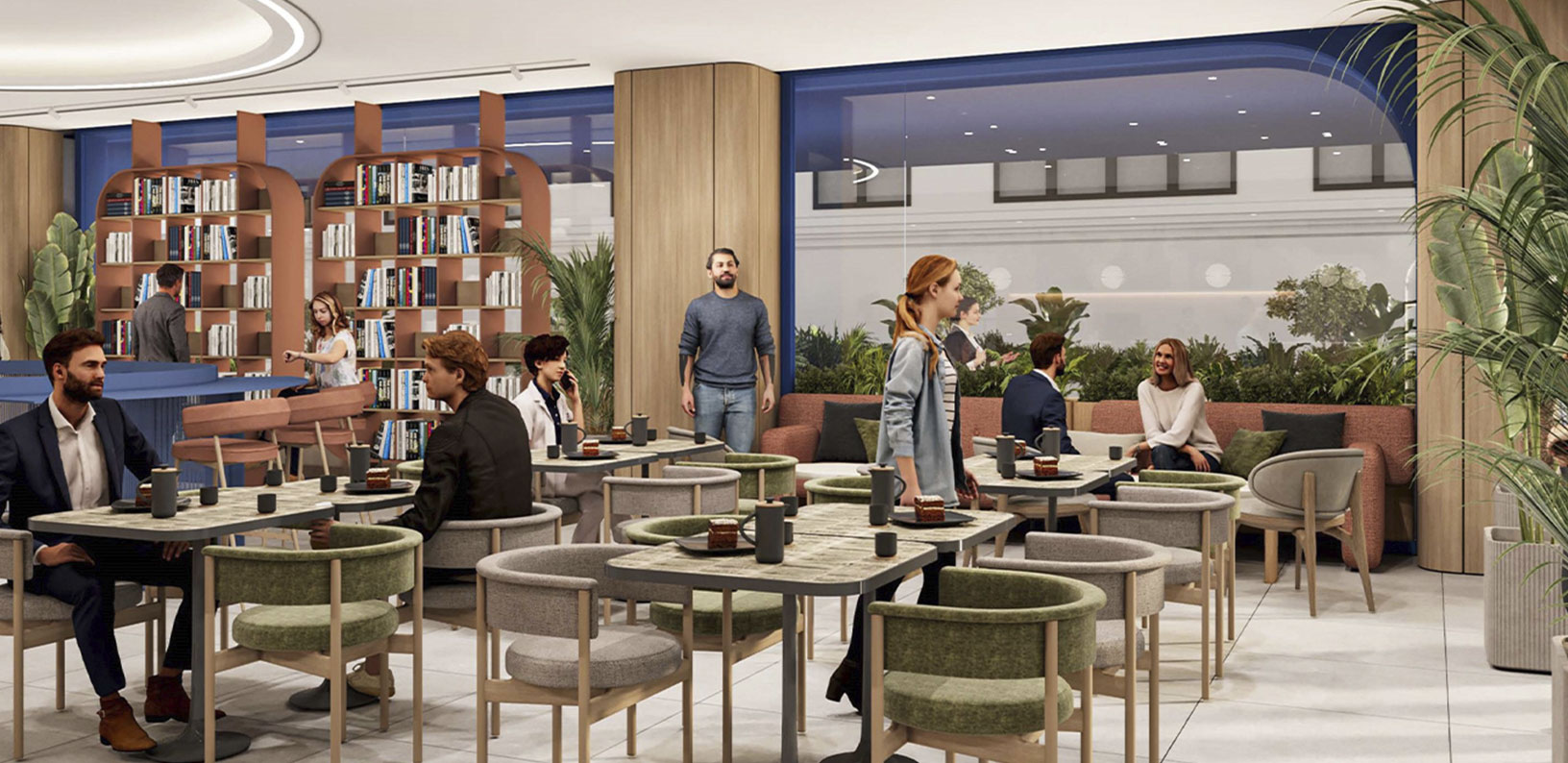 A New Store and Social Space Design with YOO Interior Signature