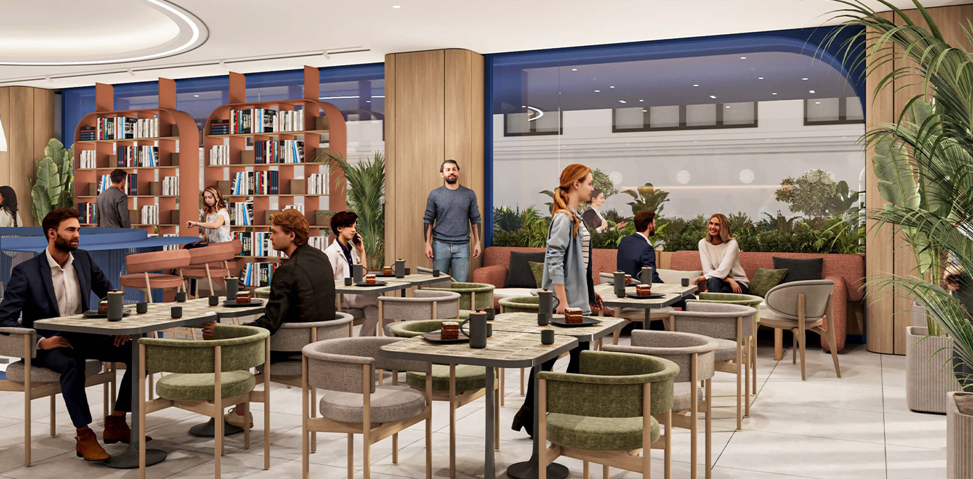 A New Store and Social Space Design with YOO Interior Signature